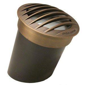 Unique Apollo Star Well Light Composite Housing Weathered Brass No Lamp 25 ft Lead